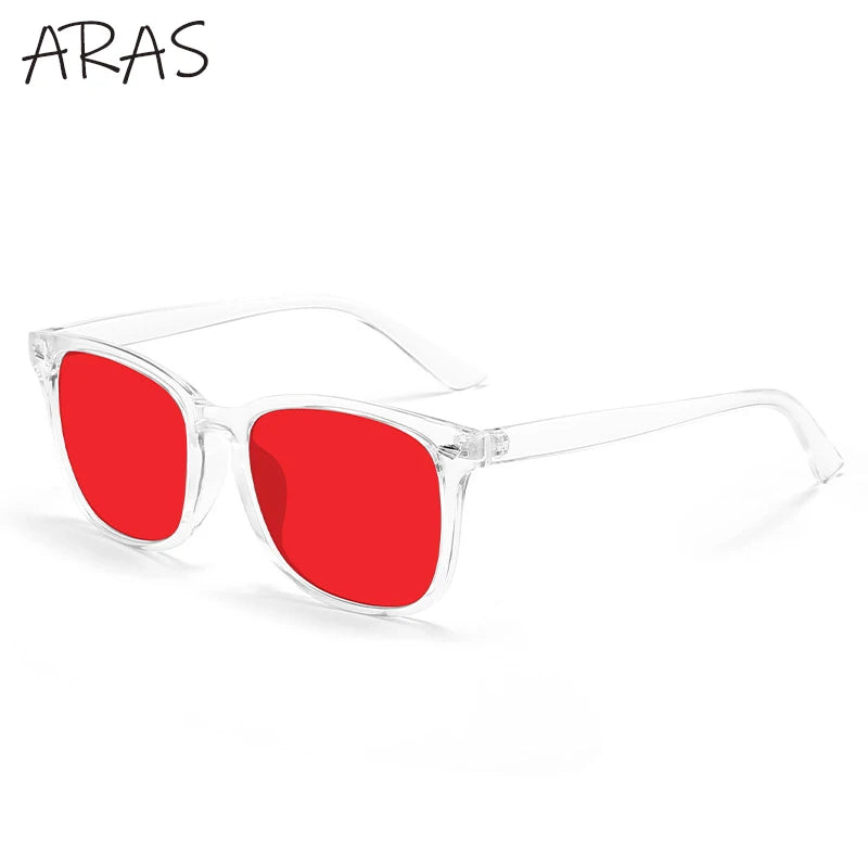Anti Blue Light Blocking Sleep Glasses Women Men 2026 Computer Gaming Read Red Lens Filter Eyeglasses Change Color Sunglasses