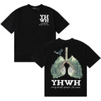 Jesus Yhwh Christian Loose T-Shirt Cotton Casual Crewneck Short Sleeve Tee Shirts Summer Mens Women Fashion O-Neck Cozy Clothing