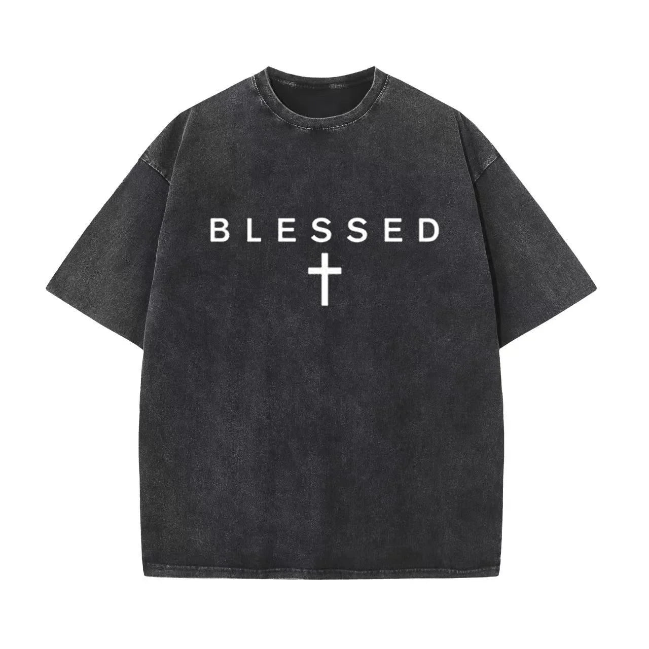 Unisex Christian Faith T-Shirt for Women & Men Jesus Christ Cross Design Inspirational Bible Quote Religious Gift Tee Casual Top