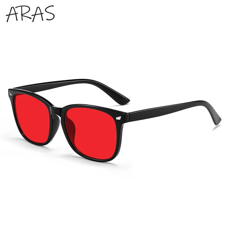 Anti Blue Light Blocking Sleep Glasses Women Men 2026 Computer Gaming Read Red Lens Filter Eyeglasses Change Color Sunglasses