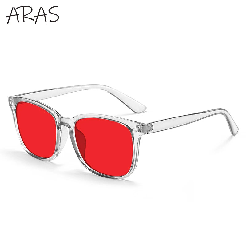 Anti Blue Light Blocking Sleep Glasses Women Men 2026 Computer Gaming Read Red Lens Filter Eyeglasses Change Color Sunglasses