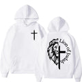 Lion of Judah Aesthetic Christian Religious Hoodie Men Harajuku Y2K Streetwear Sweatshirt Jesus Unisex Oversized Hoody Pullovers