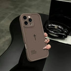 Biblical Cross Phone Case for Iphone 11-17 Pro Max | Slim & Shockproof Cover | Drop-Proof Protection | Faith-Based Design