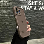 Biblical Cross Phone Case for Iphone 11-17 Pro Max | Slim & Shockproof Cover | Drop-Proof Protection | Faith-Based Design
