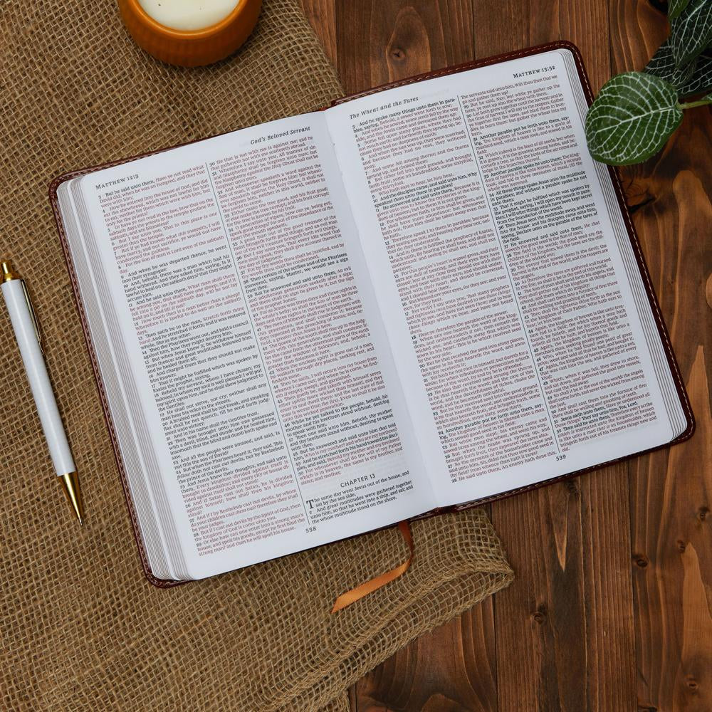 KJV, Gift and Award Study Bible, Red Letter Edition, Comfort Print