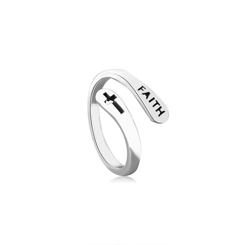 Women'S Copper Faith Ring