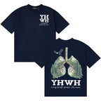 Jesus Yhwh Christian Loose T-Shirt Cotton Casual Crewneck Short Sleeve Tee Shirts Summer Mens Women Fashion O-Neck Cozy Clothing