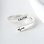 Women'S Copper Faith Ring
