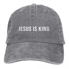 King Baseball Cap Men Hats Women Visor Protection Snapback Jesus God Cross Caps