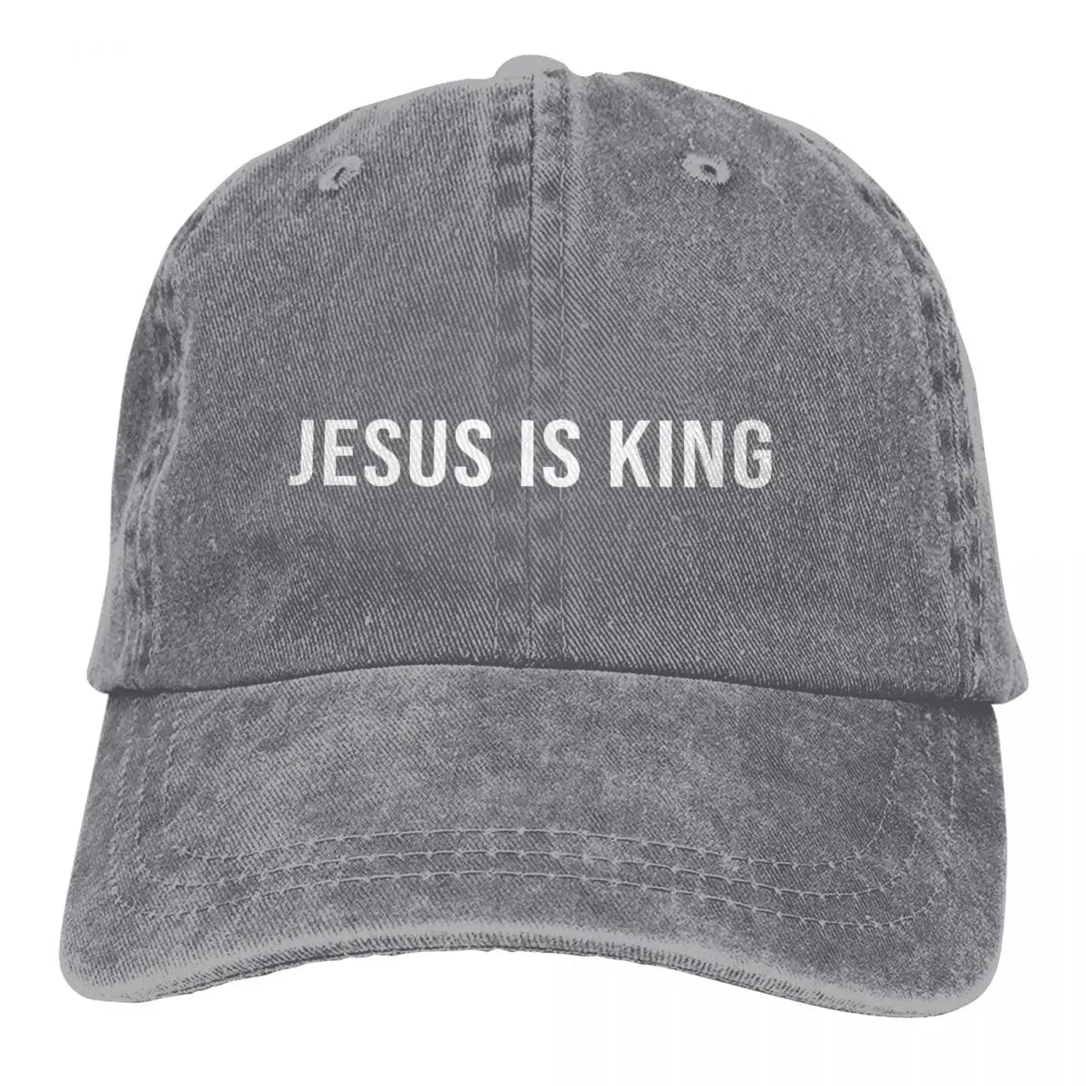 King Baseball Cap Men Hats Women Visor Protection Snapback Jesus God Cross Caps