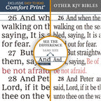 KJV, Gift and Award Study Bible, Red Letter Edition, Comfort Print