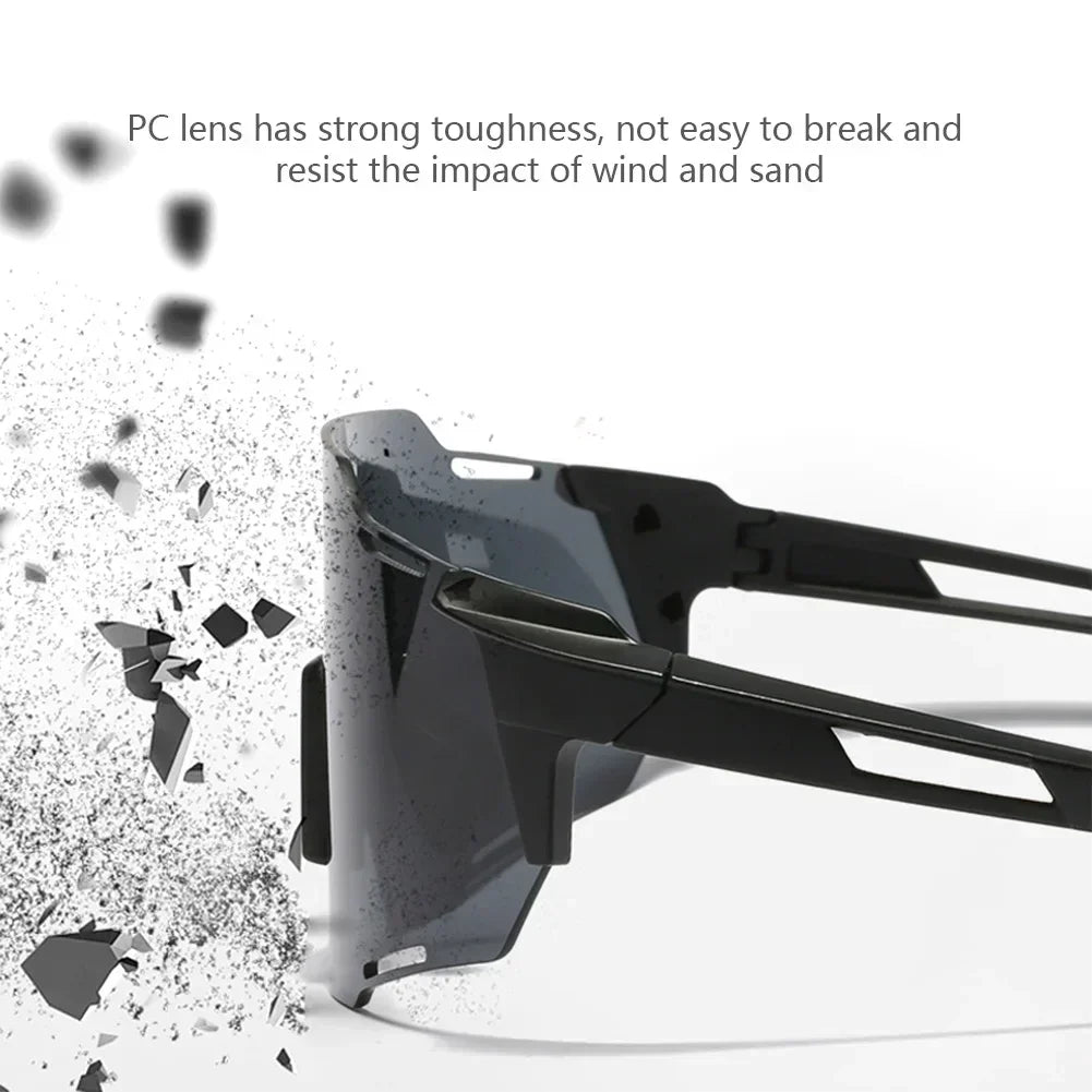 Cycling Glasses for Men & Women – High-Performance UV400 Sport Sunglasses with Adaptive Photochromic and Polarized Technology