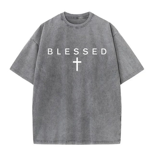 Unisex Christian Faith T-Shirt for Women & Men Jesus Christ Cross Design Inspirational Bible Quote Religious Gift Tee Casual Top