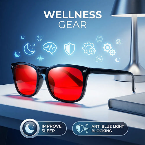Anti Blue Light Blocking Sleep Glasses Women Men 2026 Computer Gaming Read Red Lens Filter Eyeglasses Change Color Sunglasses